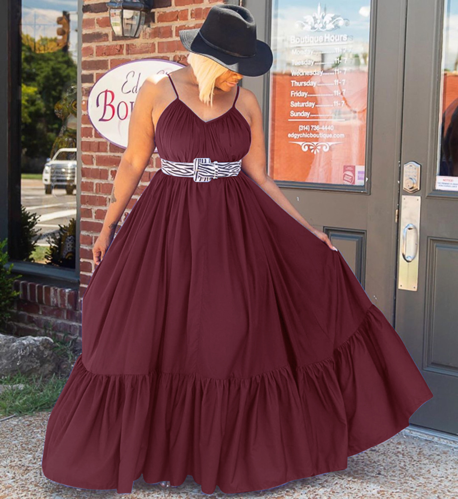 CMYAYA Women Summer Long Maxi Dress Sexy Sleeveless Strap Loose Beach Party Night Club Bandage Female S-5XL Dresses Vestido