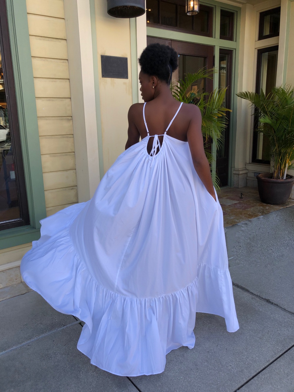 CMYAYA Women Summer Long Maxi Dress Sexy Sleeveless Strap Loose Beach Party Night Club Bandage Female S-5XL Dresses Vestido