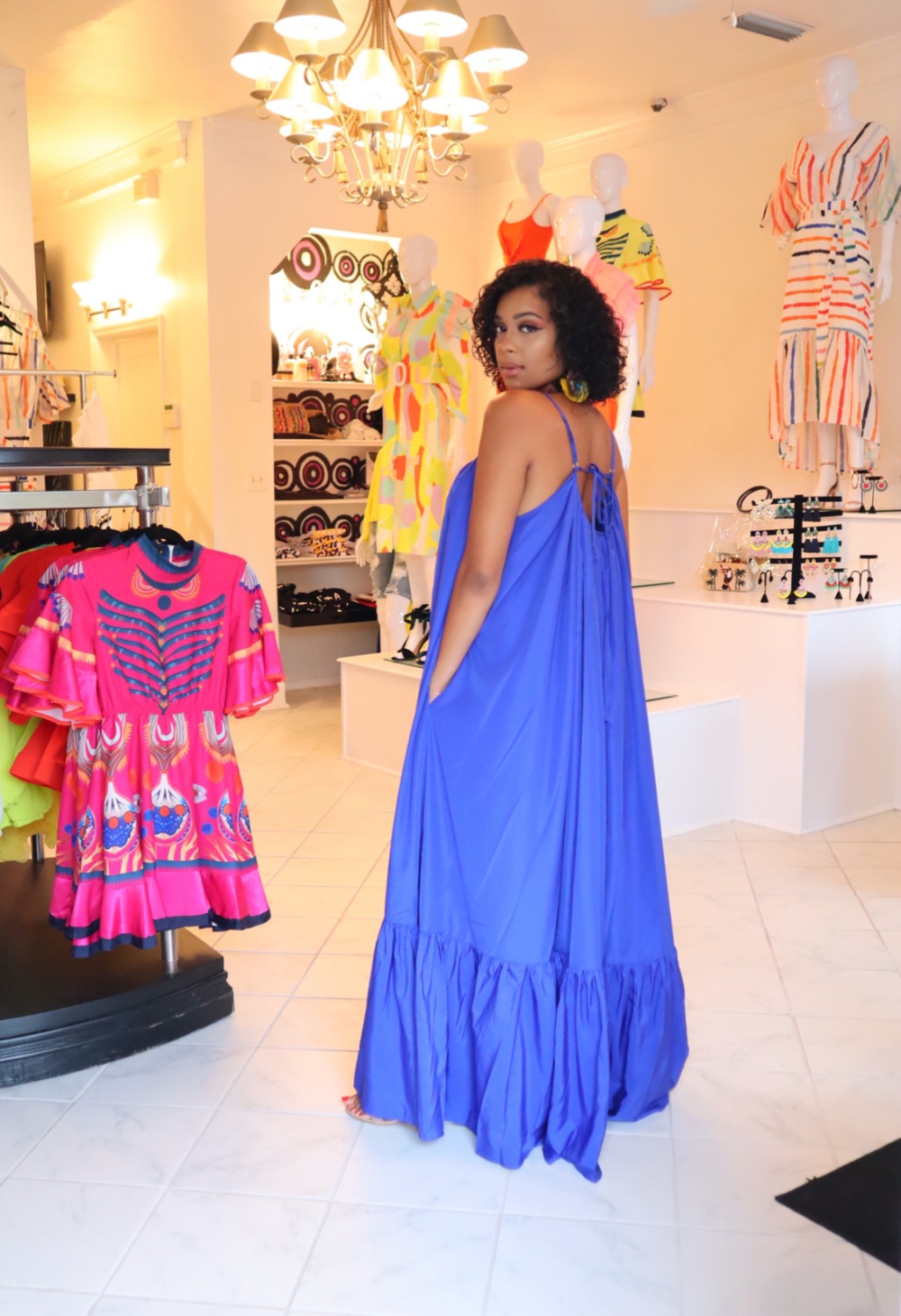 CMYAYA Women Summer Long Maxi Dress Sexy Sleeveless Strap Loose Beach Party Night Club Bandage Female S-5XL Dresses Vestido