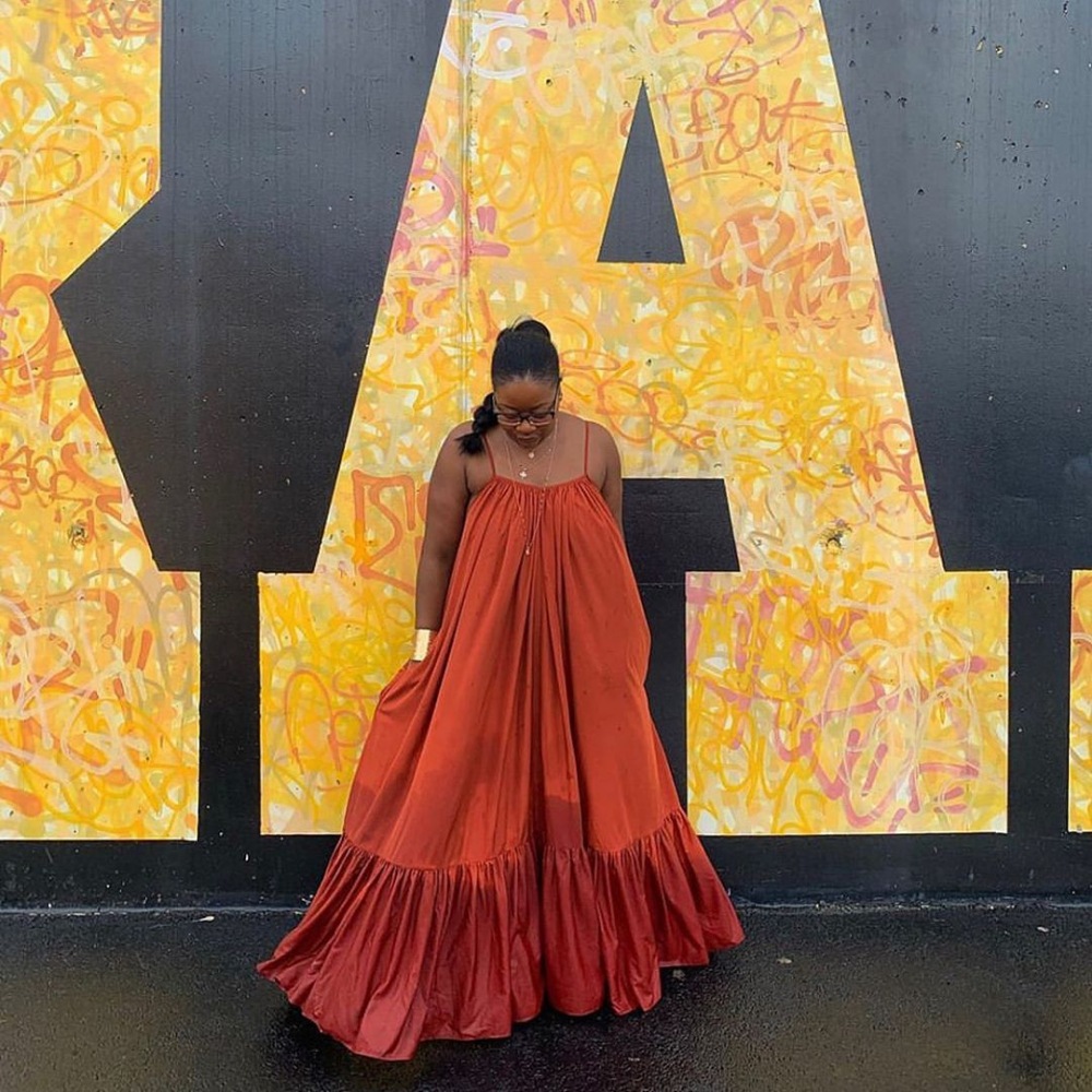 CMYAYA Women Summer Long Maxi Dress Sexy Sleeveless Strap Loose Beach Party Night Club Bandage Female S-5XL Dresses Vestido