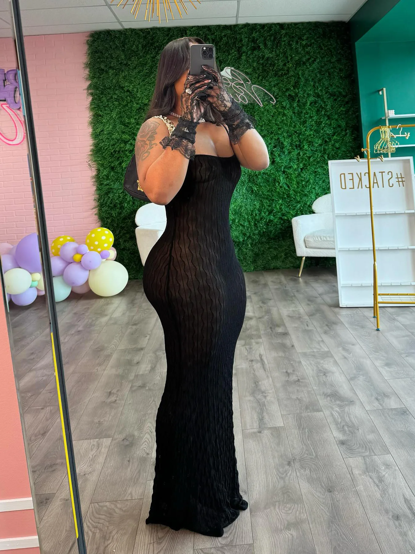 CM.YAYA Women White Lace See Through Sleeveless Long Maxi Dress Summer Evening Birthday Sexy Night Club Party Dresses Vestidos