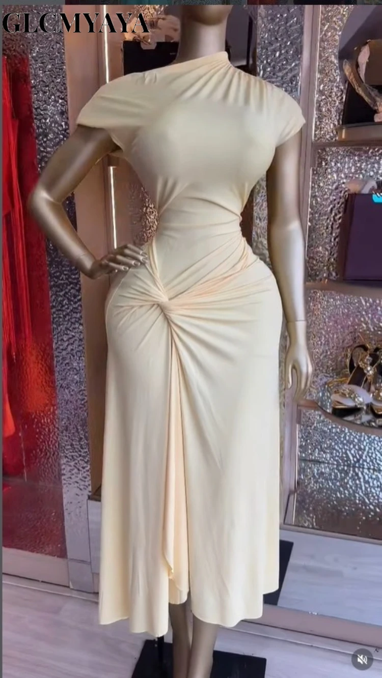 CM.YAYA Women's Knot Waist A-line Stacked Ruched Midi Maxi Formal Dress 2026 Education Party Cocktail Night Out Long Dresses CM.YAYA Women's Knot Waist A-line Stacked Ruched Midi Maxi Formal Dress 2026 Education Party Cocktail Night Out Long Dresses