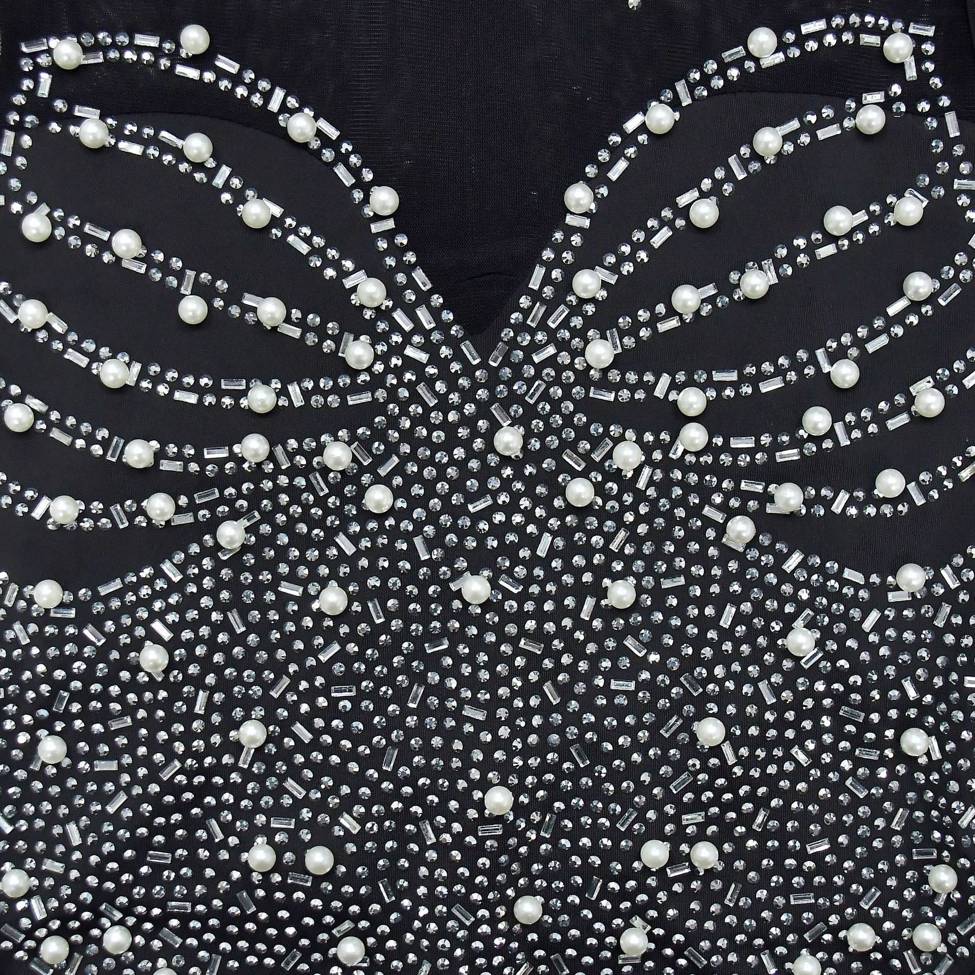 CM.YAYA Women Sleeveless Diamonds Hot Rhinestones High Side Split Mermaid Maxi Long Dress 2024 Even Sexy Party Dresses Vestidos