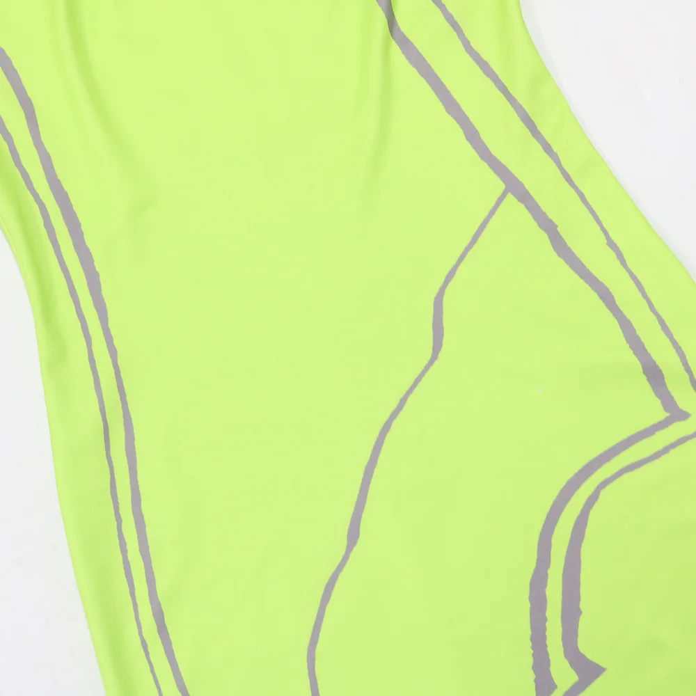 CM.YAYA Women Striped Side Printed Turtleneck Sleeveless Bodycon Midi Irregular Maxi Dress Club Sexy Party Long Dresses Vestido CM.YAYA Women Striped Side Printed Turtleneck Sleeveless Bodycon Midi Irregular Maxi Dress Club Sexy Party Long Dresses Vestido