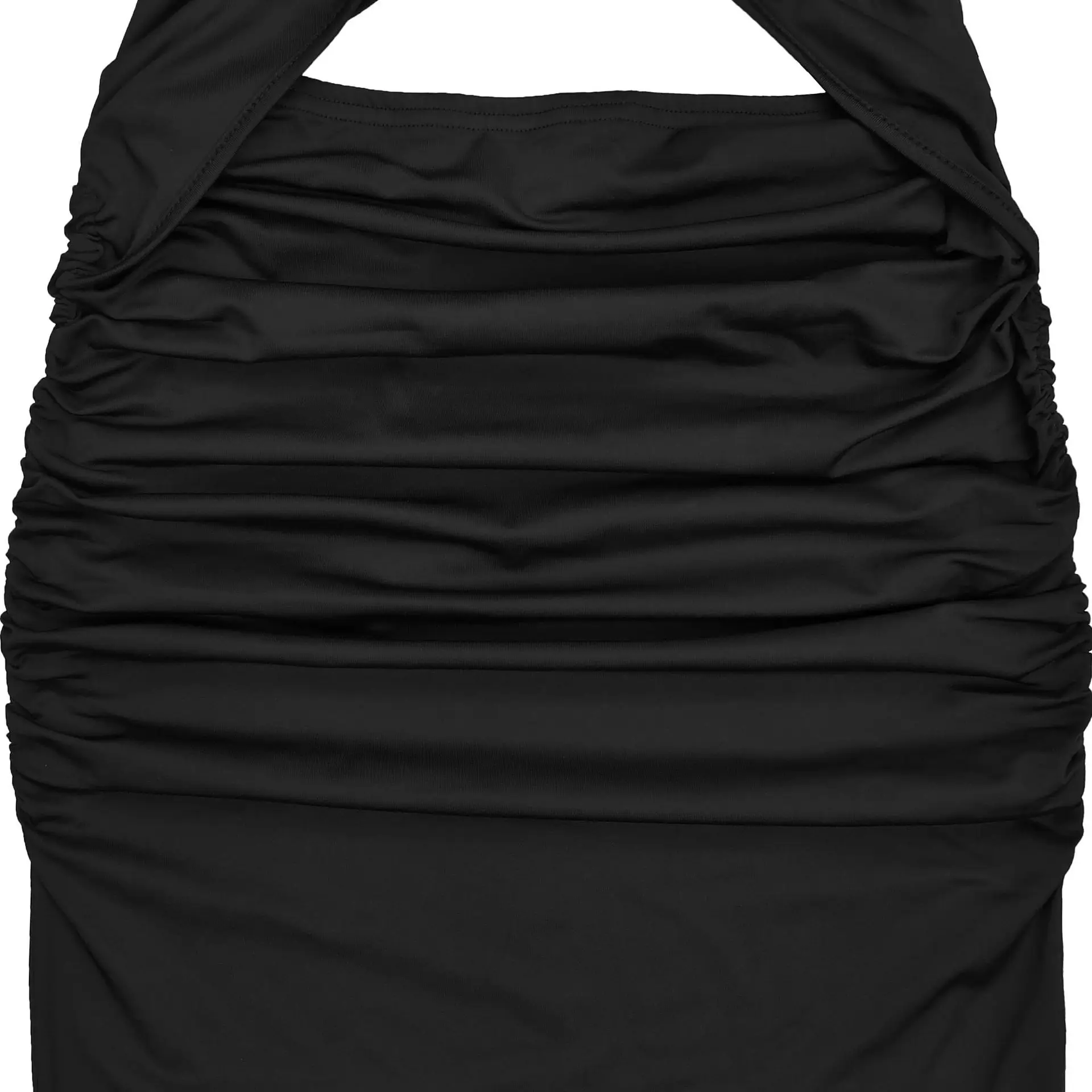 GLCMYAYA Women V-neck Sleeveless Hollow Out Ruched Long Dress 2026 Street Birthday Evening Sexy Party Maxi Dresses Vestidos GLCMYAYA Women V-neck Sleeveless Hollow Out Ruched Long Dress 2026 Street Birthday Evening Sexy Party Maxi Dresses Vestidos