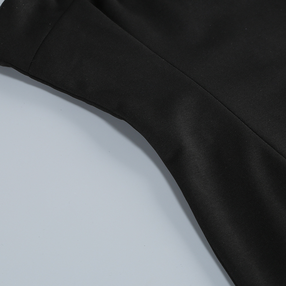 GLCMYAYA Women Applique Patchwork Strapless Bodycon Midi Maxi Long Dress 2025 Summer Birthday Vacation Holiday Dresses Vestidos