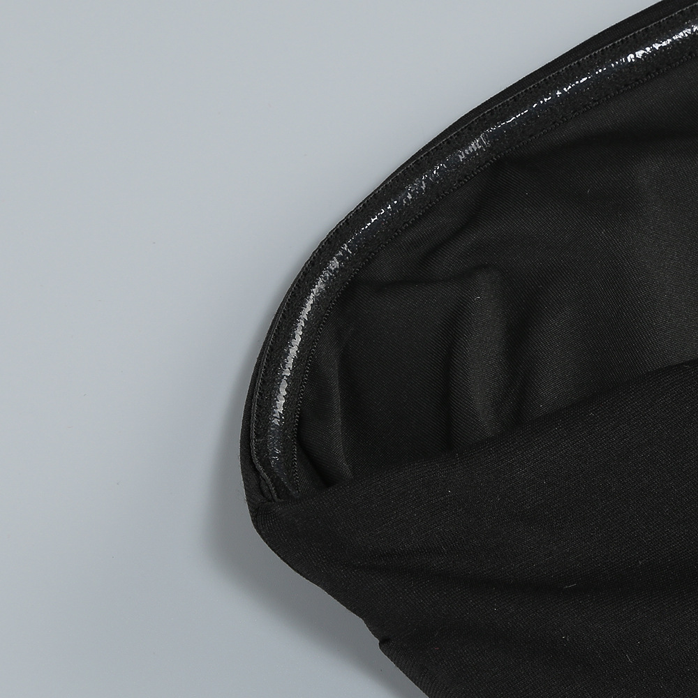 GLCMYAYA Women Applique Patchwork Strapless Bodycon Midi Maxi Long Dress 2025 Summer Birthday Vacation Holiday Dresses Vestidos