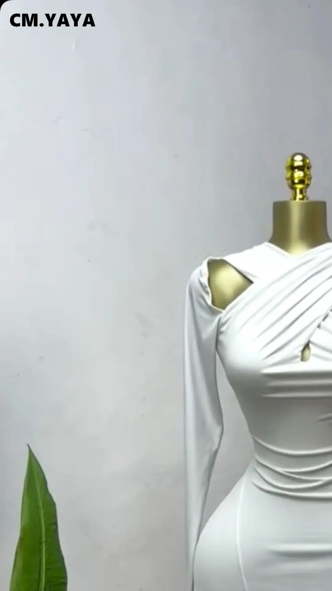 CM.YAYA 2025 Summer Women O-neck Long Sleeve Mermaid Maxi Dress Birthday Beach Sexy Night Party Club Long Dresses CM.YAYA 2025 Summer Women O-neck Long Sleeve Mermaid Maxi Dress Birthday Beach Sexy Night Party Club Long Dresses