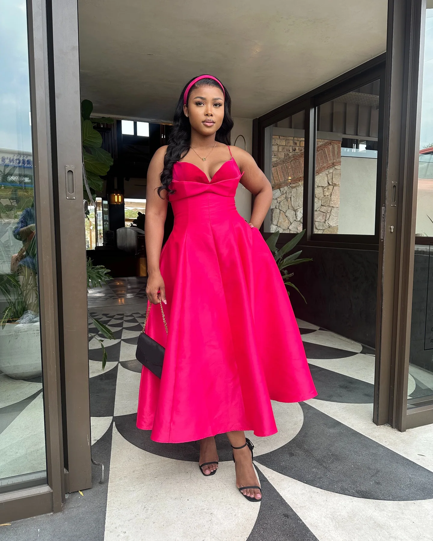 CM.YAYA Women Strap Sleeveless Sexy Sweet A-line Long Dress 2026 Elegant Vacation Birthday Party Maxi Dresses Trendy Vestidos