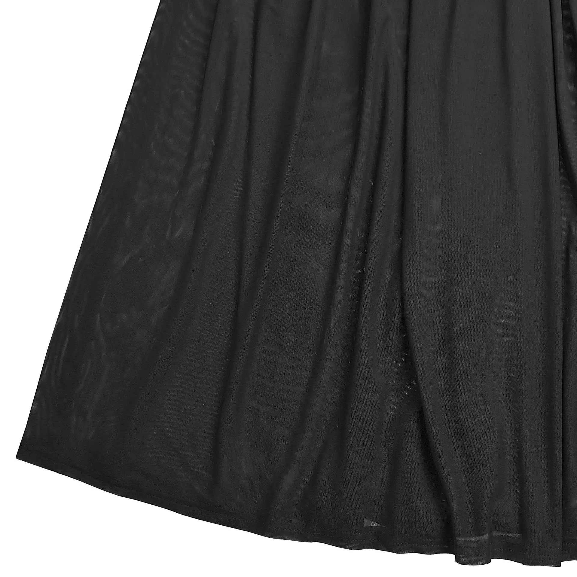 CM.YAYA Women Sleeveless Oblique Shoulder Mesh Ruched Long Maxi Dress 2025 Streetwear Evening Birthday Party Dresses Vestidos