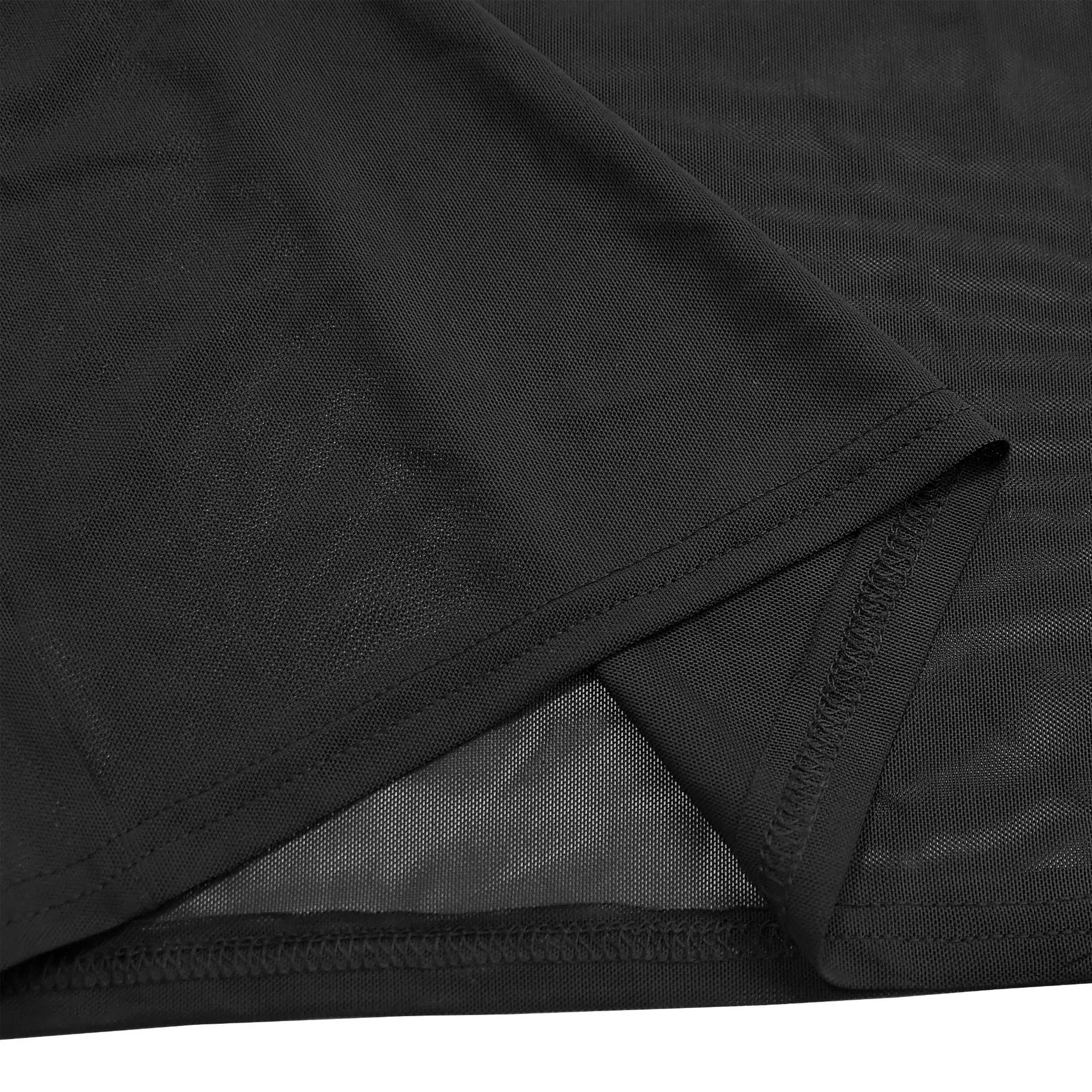 CM.YAYA Women Sleeveless Oblique Shoulder Mesh Ruched Long Maxi Dress 2025 Streetwear Evening Birthday Party Dresses Vestidos