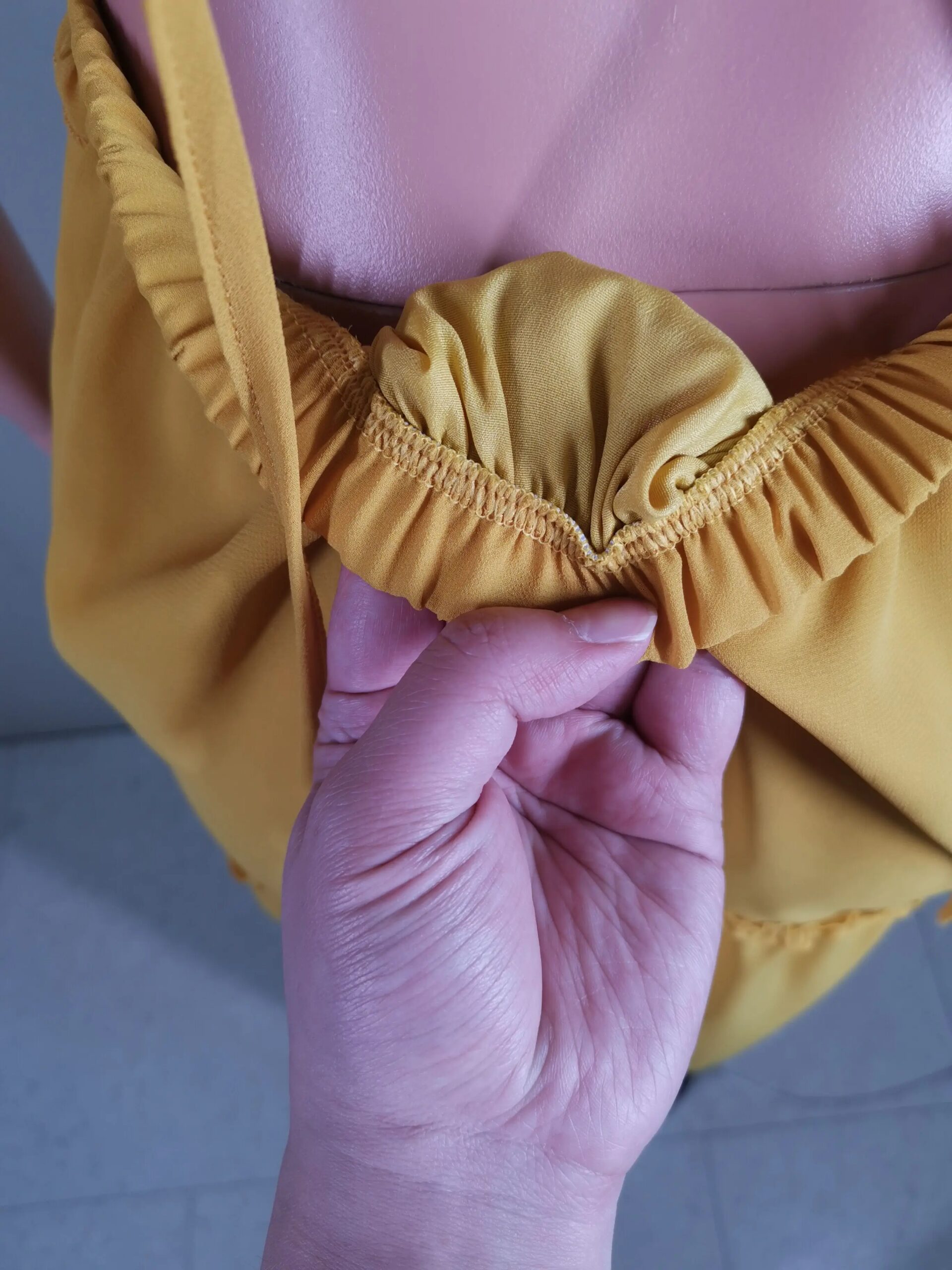 CM.YAYA Summer Women Ruffles V-neck Sleeveless Lace Up Open Back Maxi Long Dress 2022 New Beach Holiday Dresses