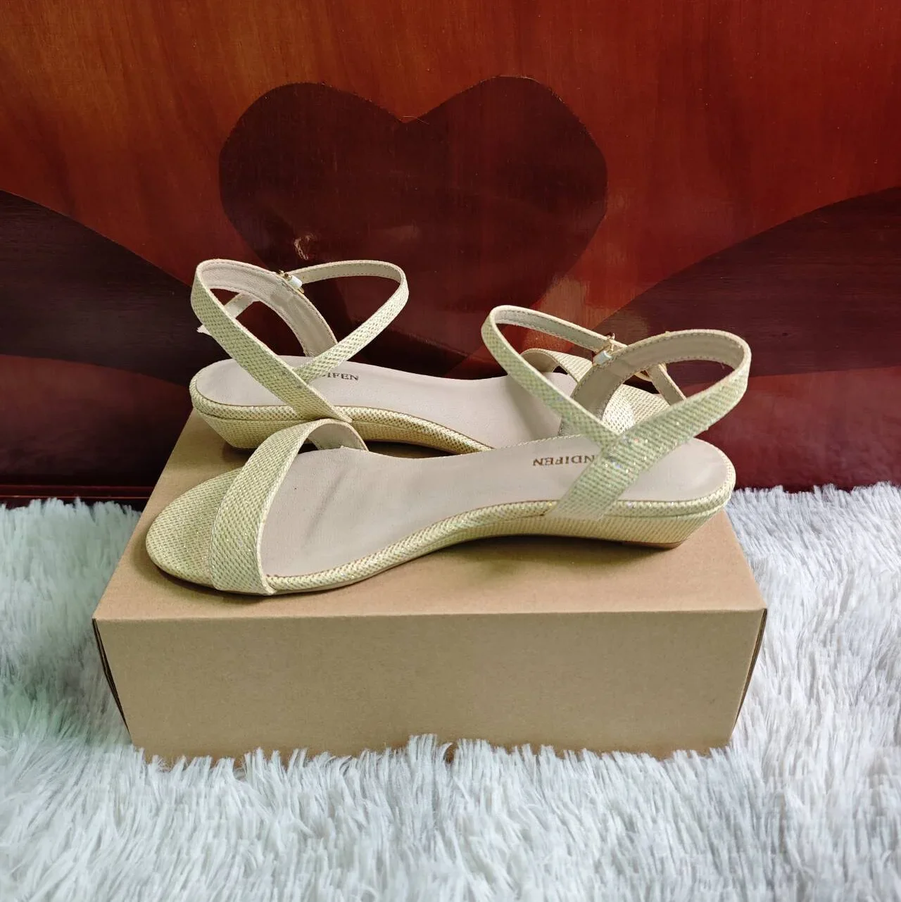 Gold Silver Summer Women's Wedge Sandals Low Heels Open Toe Comfort Strappy Dress Ankle Strap Casual Walking Party Wedding Shoes