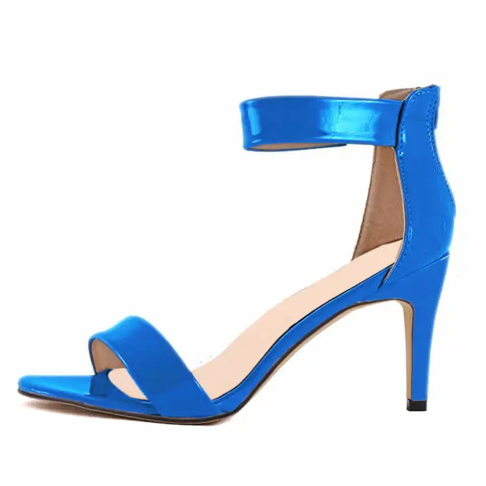 Women Sandals 2026 New 9cm Sexy Open Toe High Heels Shoes Buckle Thin Heel Summer Ankle Strap Sandal Party Wedding Shoes Fashion