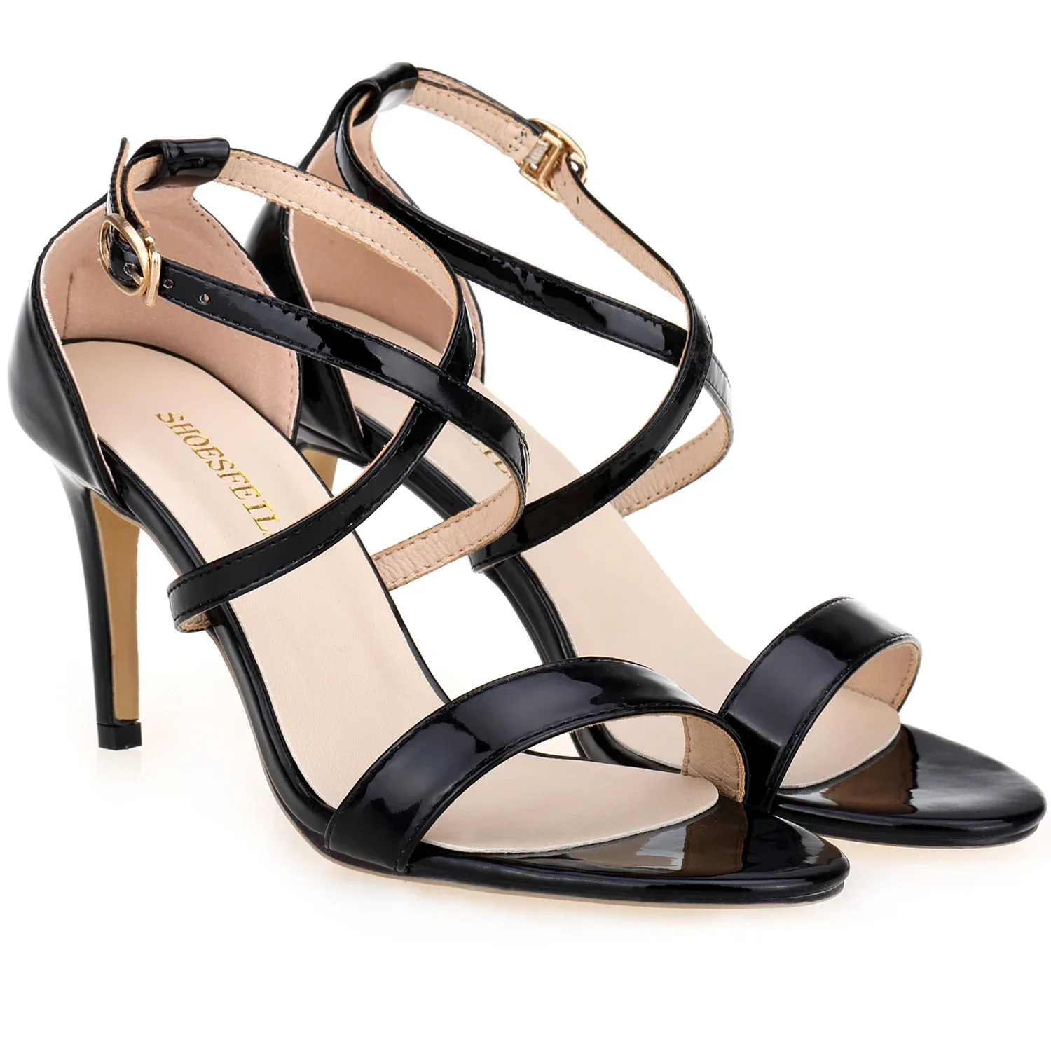 Women Sandals 2026 Summer 9cm Sexy Open Toe Ankle Strap High Heels Buckle Thin Heel Stilettos Ladies Party Dress Wedding Shoes Women Sandals 2026 Summer 9cm Sexy Open Toe Ankle Strap High Heels Buckle Thin Heel Stilettos Ladies Party Dress Wedding Shoes