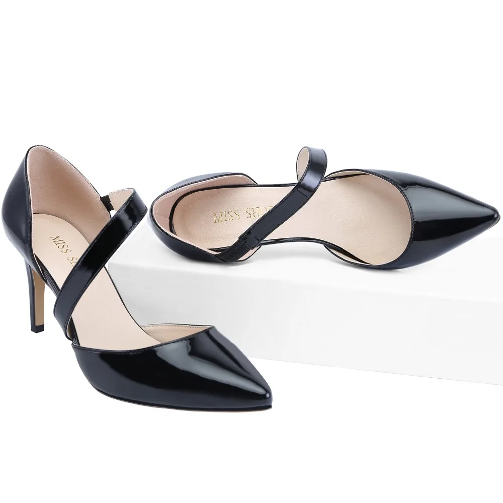 Women Pumps Stilettos Fashion 9CM Sexy Slip-on High Heels Pointed Toes Thin Heel Black Office Classic Party Dress Wedding Shoes Women Pumps Stilettos Fashion 9CM Sexy Slip-on High Heels Pointed Toes Thin Heel Black Office Classic Party Dress Wedding Shoes