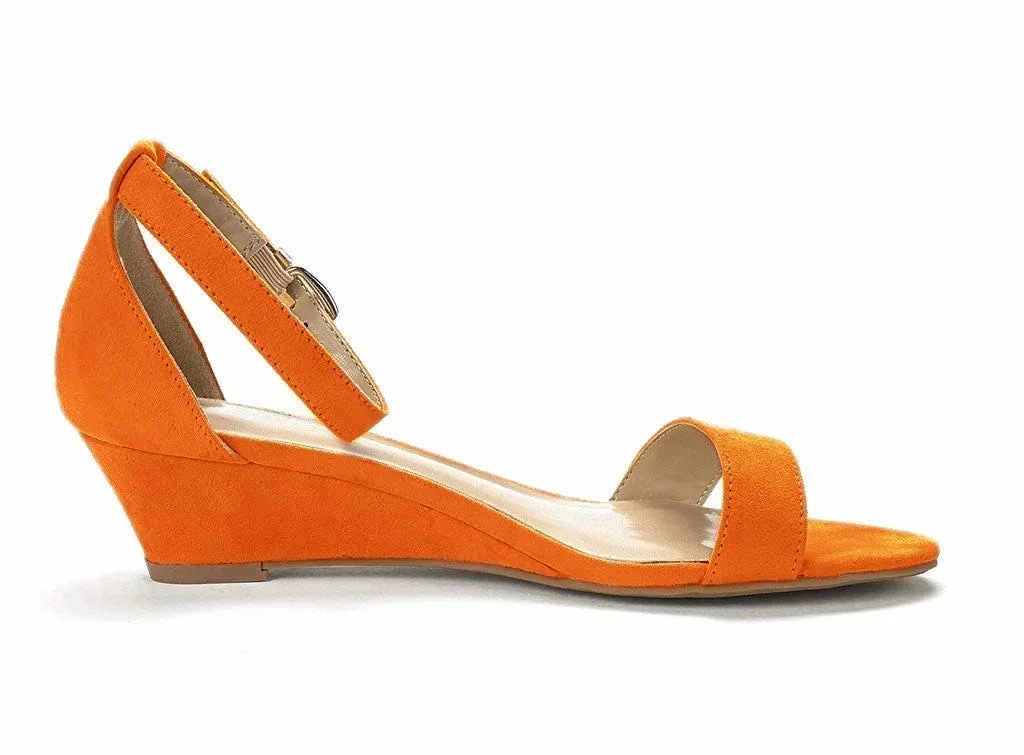 Women's Wedge Sandals Low Heels Open Toe Comfort Strappy Dress Ankle Strap High Heeled Casual Walking Summer Party Wedding Shoes Women's Wedge Sandals Low Heels Open Toe Comfort Strappy Dress Ankle Strap High Heeled Casual Walking Summer Party Wedding Shoes