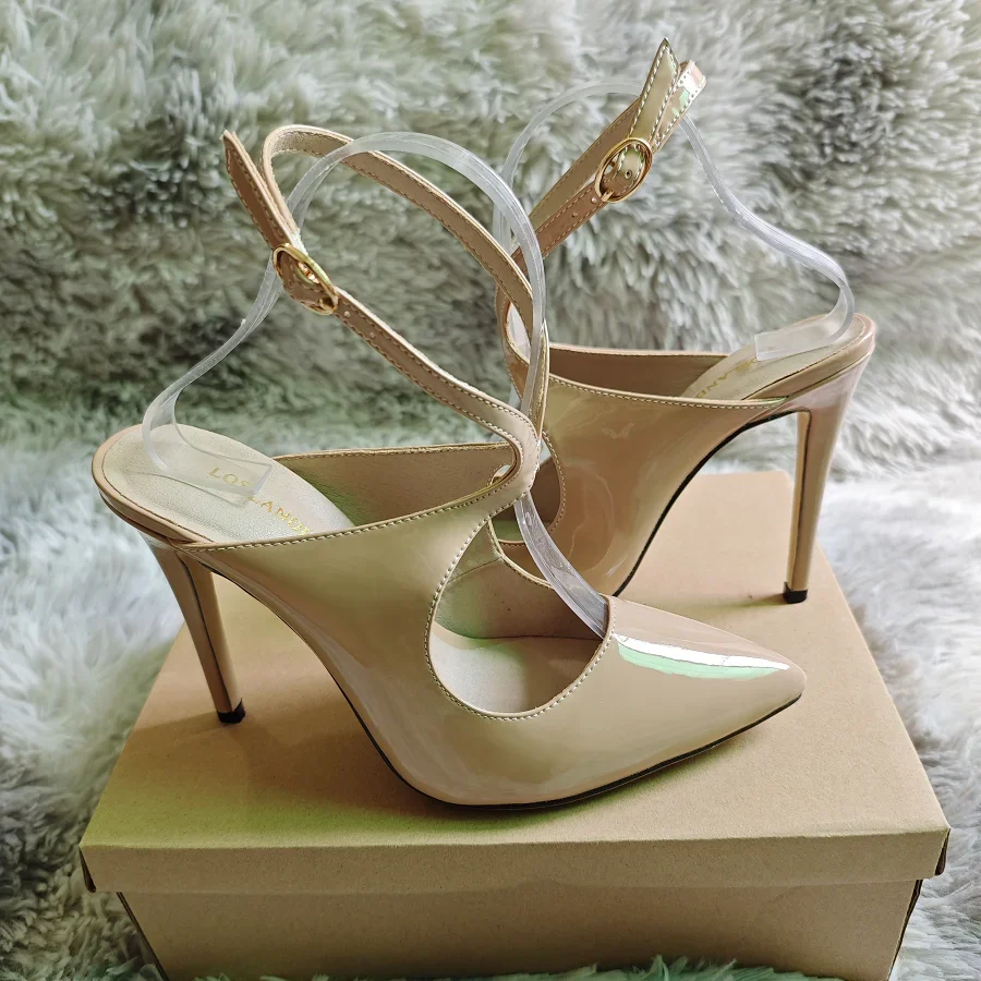 Women Ankle Strap Sandals Summer Sexy Pumps 11cm Pointed Toe High Heels Stilettos Nighclub Party Dress Wedding Jazz Dance Shoes Women Ankle Strap Sandals Summer Sexy Pumps 11cm Pointed Toe High Heels Stilettos Nighclub Party Dress Wedding Jazz Dance Shoes