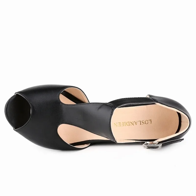 Women Wedge Platform Sandals Sexy Pumps Summer 14cm Super High Heels Peep Toe Buckle Strap Sandal Fashion Party Wedding Shoes