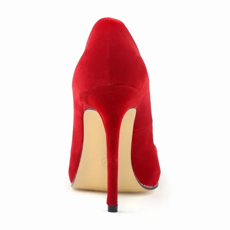 Women Stilettos Fashion Classic 11cm Sexy Pointed Toes High Heels Pumps Ladies Elegant Thin Heel Jazz Dance Party Wedding Shoes