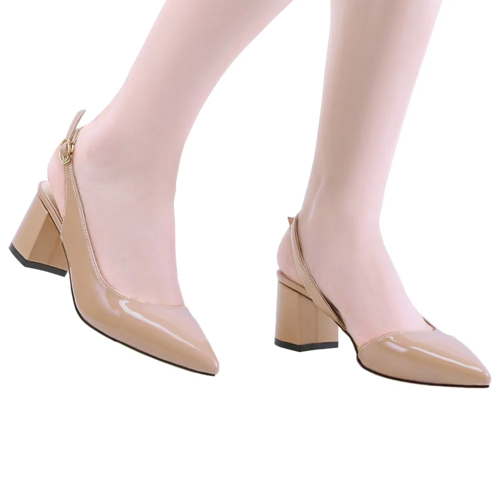 Women Sandals Pumps 5cm Ankle Strap Square Low Heel for Lady Sexy Pointed Toes High Heels Party Dress Wedding Shoes Plus Size 42 Women Sandals Pumps 5cm Ankle Strap Square Low Heel for Lady Sexy Pointed Toes High Heels Party Dress Wedding Shoes Plus Size 42