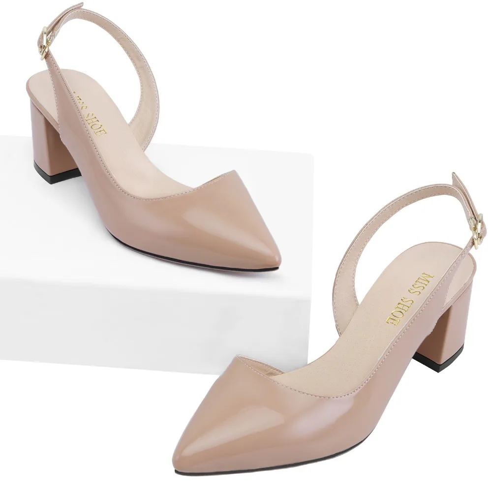 Women Sandals Pumps 5cm Ankle Strap Square Low Heel for Lady Sexy Pointed Toes High Heels Party Dress Wedding Shoes Plus Size 42 Women Sandals Pumps 5cm Ankle Strap Square Low Heel for Lady Sexy Pointed Toes High Heels Party Dress Wedding Shoes Plus Size 42