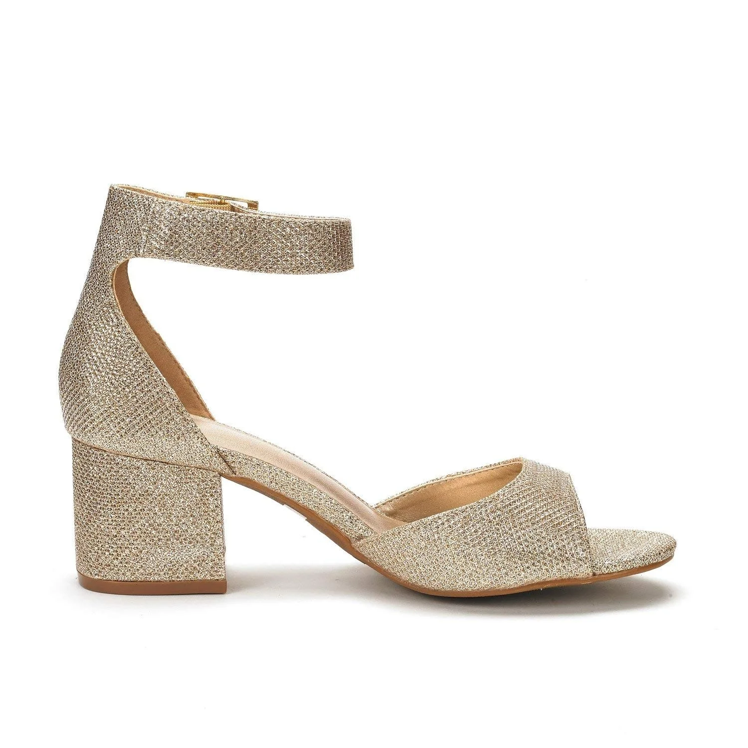 Women Sandals Shiny Sexy High Heels Open Toe 5.5cm Thick Heels Buckle Strap Sandal Gladiator Ladies Party Dress Wedding Shoes Women Sandals Shiny Sexy High Heels Open Toe 5.5cm Thick Heels Buckle Strap Sandal Gladiator Ladies Party Dress Wedding Shoes