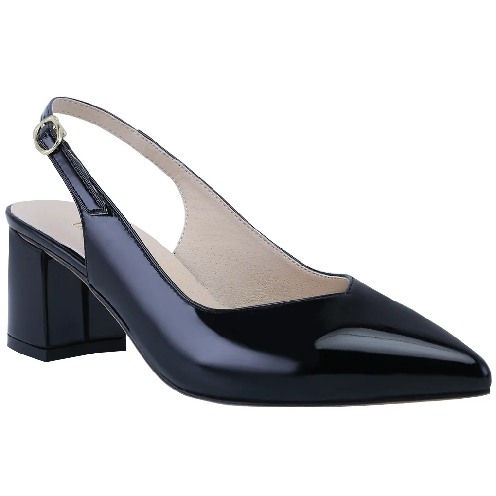 Women Pumps Comfortable Ankle Strap Square Thick Heels Sexy Pointed Toes High Heels Party Dress Ladies Wedding Shoes Large Size