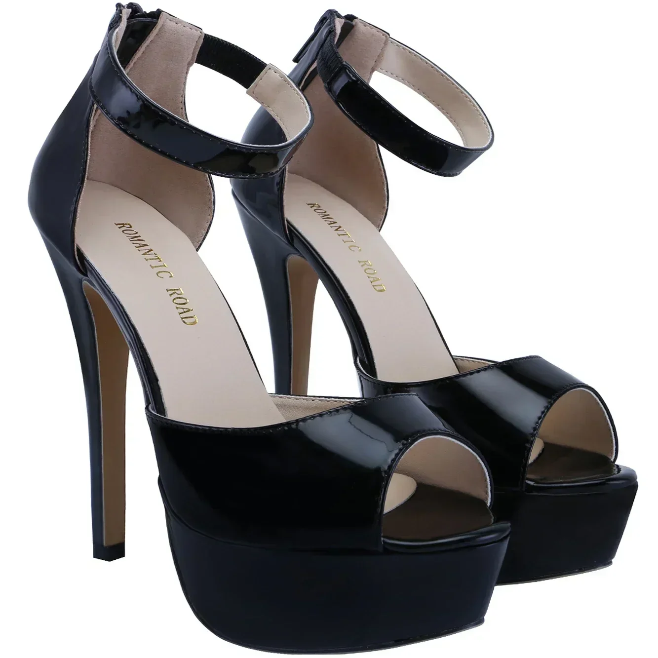 Women Platform Sandals 2026 Summer Sexy 14CM Stripper Pole Dance High Heels Ankle Strap Stilettos Gladiator Party Wedding Shoes Women Platform Sandals 2026 Summer Sexy 14CM Stripper Pole Dance High Heels Ankle Strap Stilettos Gladiator Party Wedding Shoes