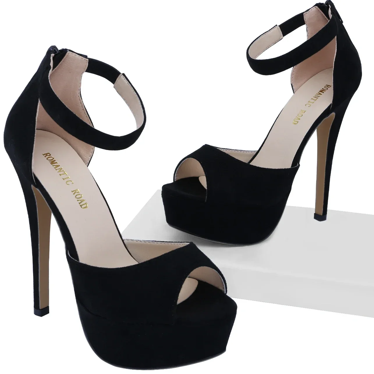 Women Platform Sandals 2026 Summer Sexy 14CM Stripper Pole Dance High Heels Ankle Strap Stilettos Gladiator Party Wedding Shoes Women Platform Sandals 2026 Summer Sexy 14CM Stripper Pole Dance High Heels Ankle Strap Stilettos Gladiator Party Wedding Shoes