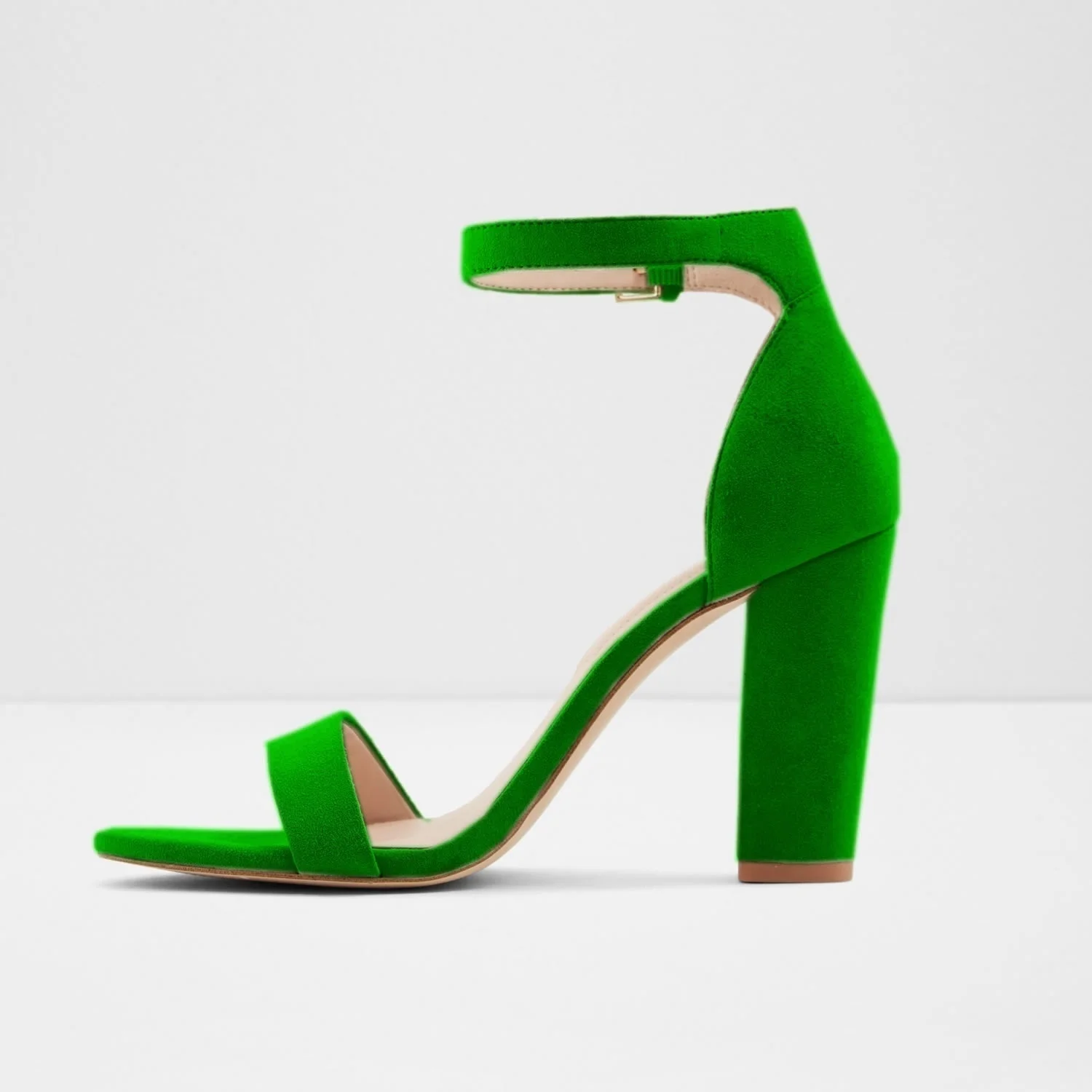 Women Sandals Nude Black Gladiator Summer Office High Heels Shoes Buckle Strap Sandal Pumps Casual Woman Weding Shoes Plus Size