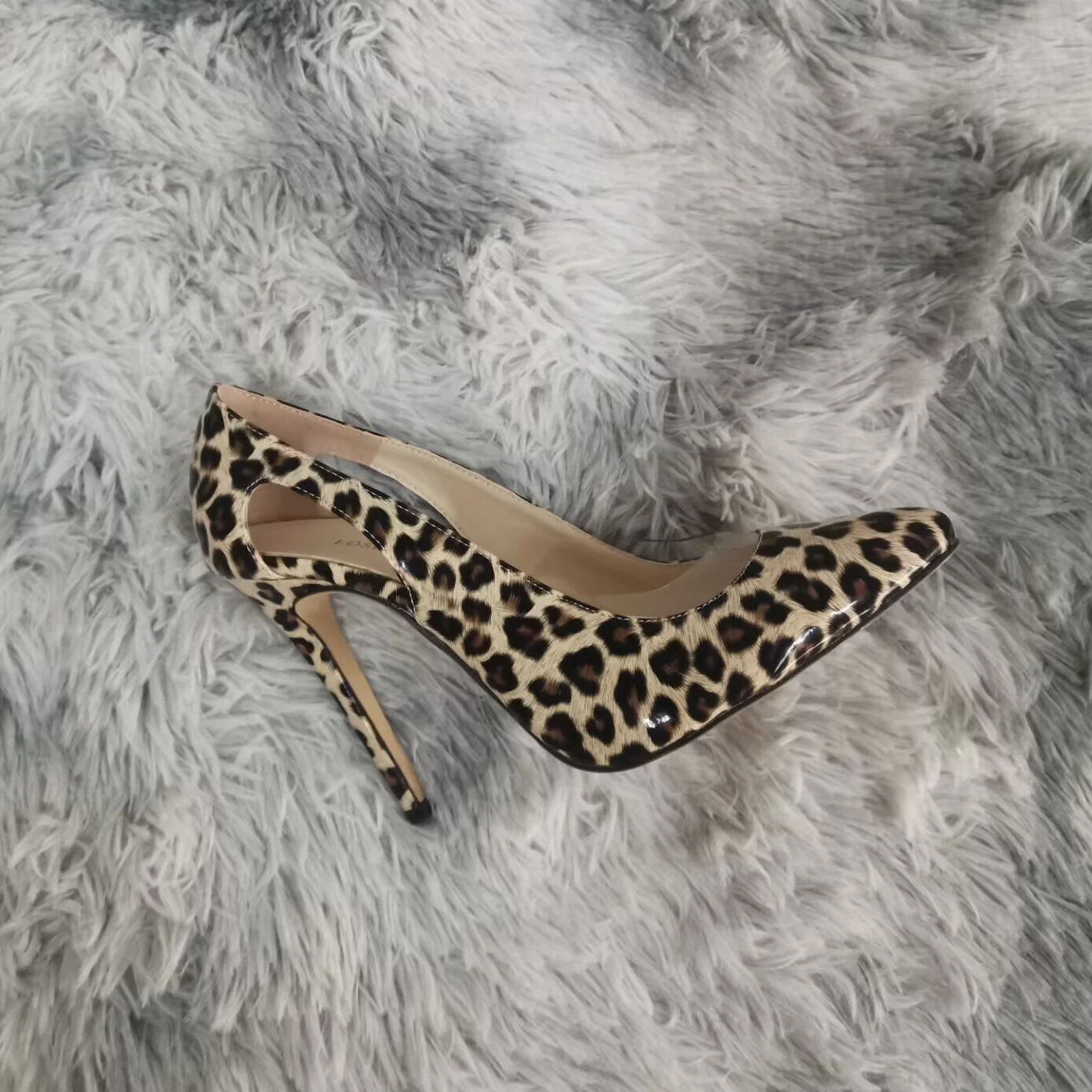 Women Stilettos Pumps Fashion Sexy 11cm Hollow Pointed Toe High Heels Shoes New Spring Party Dress Wedding Shoes Plus Size 42