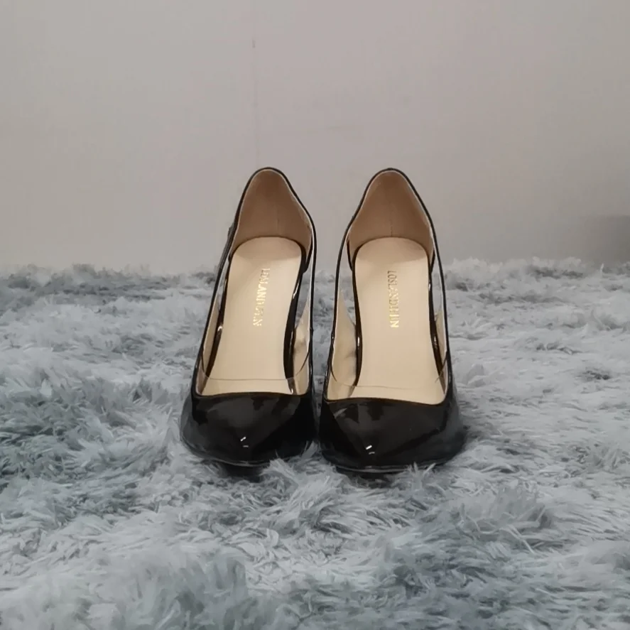 Women Stilettos Pumps Fashion Sexy 11cm Hollow Pointed Toe High Heels Shoes New Spring Party Dress Wedding Shoes Plus Size 42