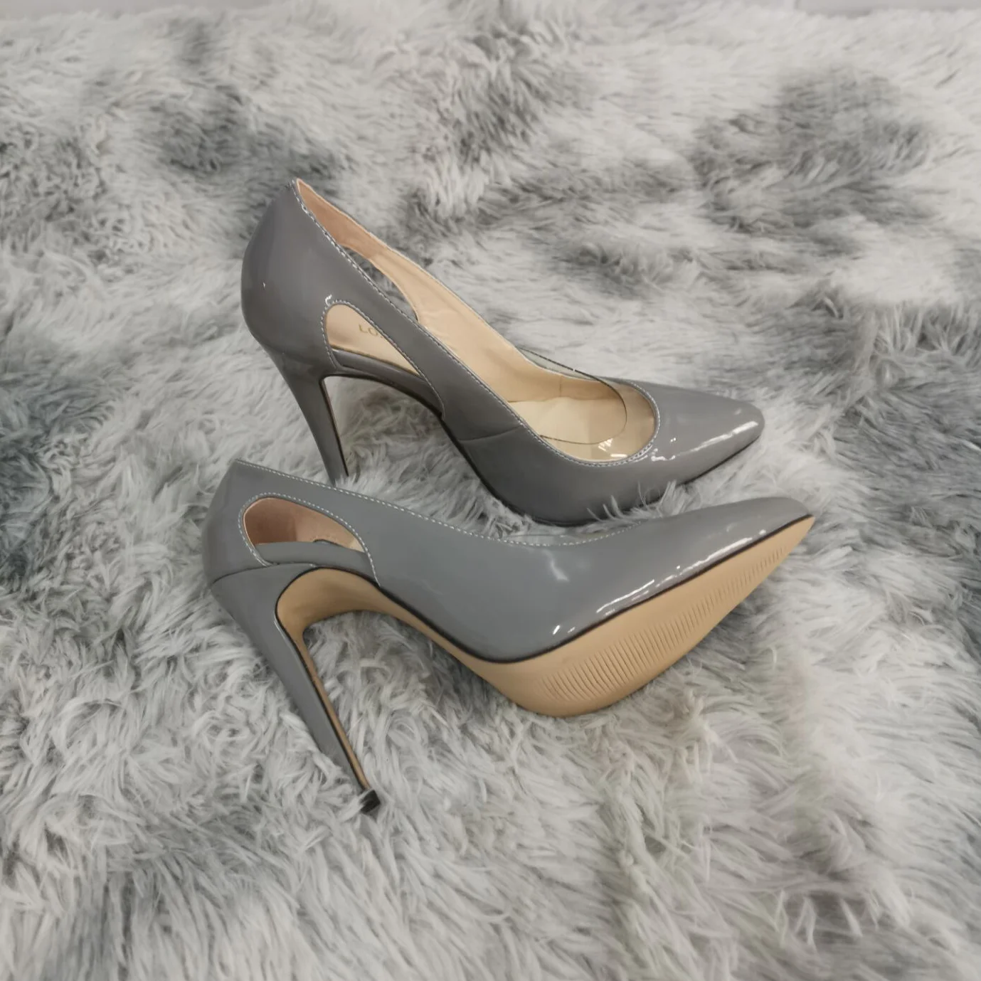 Women Stilettos Pumps Fashion Sexy 11cm Hollow Pointed Toe High Heels Shoes New Spring Party Dress Wedding Shoes Plus Size 42