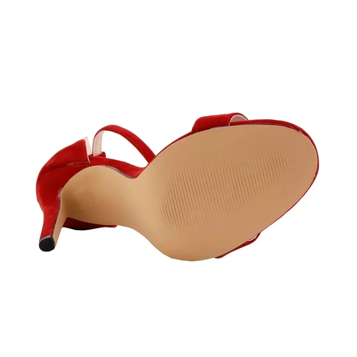 Women Sandals 2026 Summer Sexy Pumps Classic Open Toe Ankle Strap Stilettos Elegant 11cm High Heels Wedding Party Dress Shoes