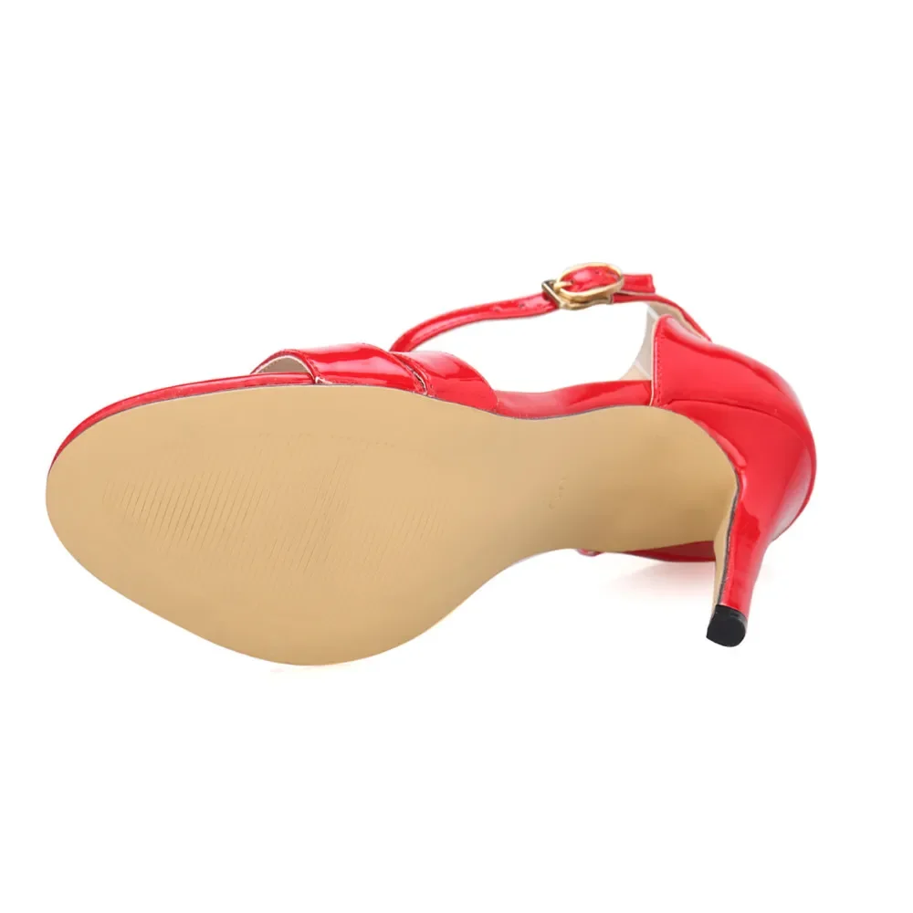 Ladies Dancing Shoes Sexy Women's Sandals Solid Open Toe High Heels Summer Ankle Strap Stiletto Dress Fish Mouth Sandal Women Ladies Dancing Shoes Sexy Women's Sandals Solid Open Toe High Heels Summer Ankle Strap Stiletto Dress Fish Mouth Sandal Women