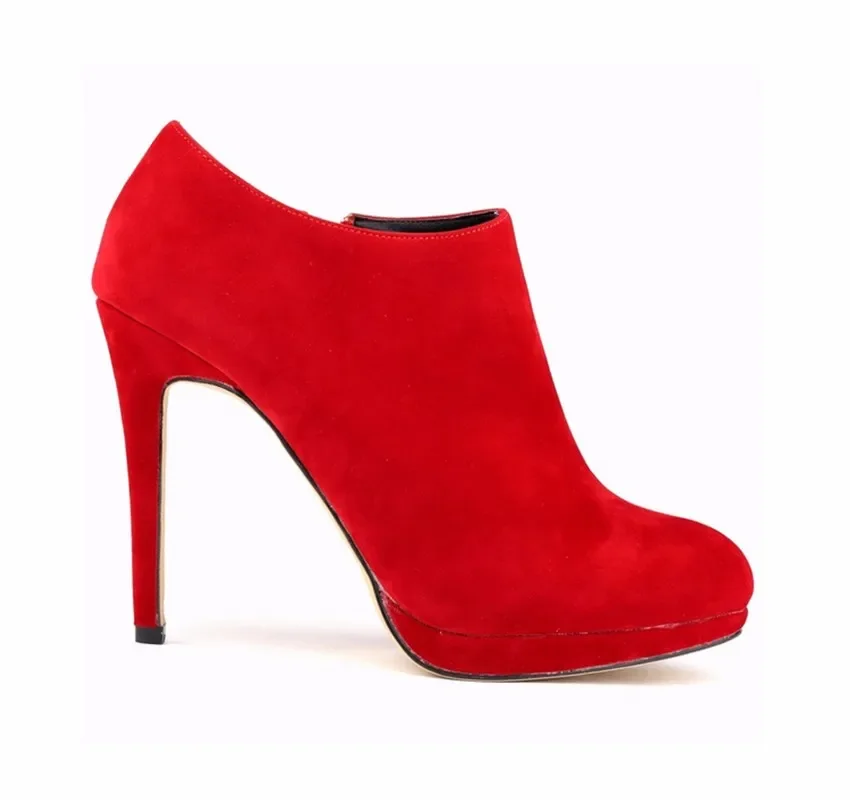 Women Ankle Boots 2026 Autumn Winter Warm Zip Round Toe Footwear 11CM High Heels Female Boots Short Botas Ladies Elegant Shoes Women Ankle Boots 2026 Autumn Winter Warm Zip Round Toe Footwear 11CM High Heels Female Boots Short Botas Ladies Elegant Shoes