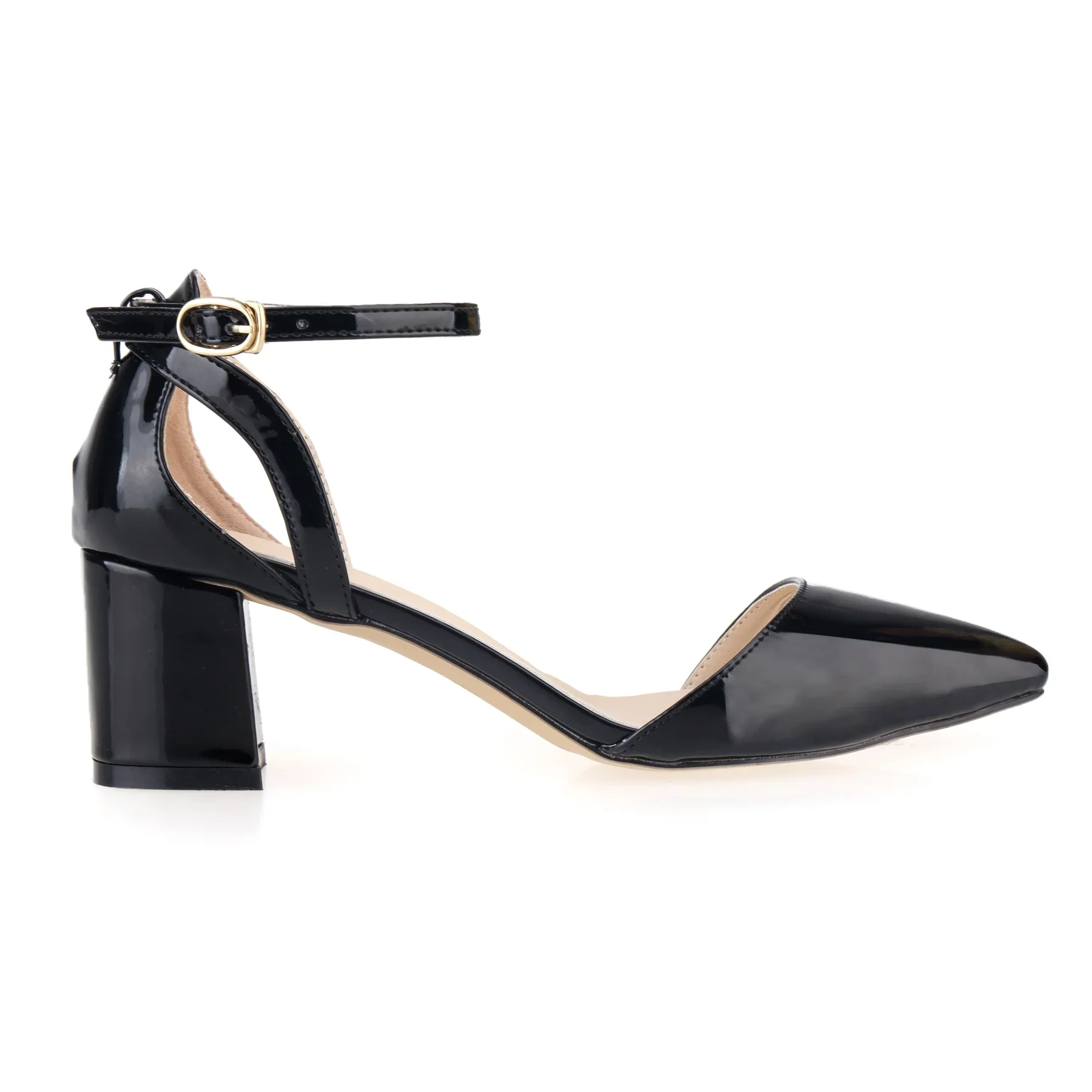 2026 Summer Women Sandals Sexy 5cm Single Work OL Thick High Heels Matte Pointed Toe Pumps Shollow Mouth Party Red Wedding Shoes 2026 Summer Women Sandals Sexy 5cm Single Work OL Thick High Heels Matte Pointed Toe Pumps Shollow Mouth Party Red Wedding Shoes