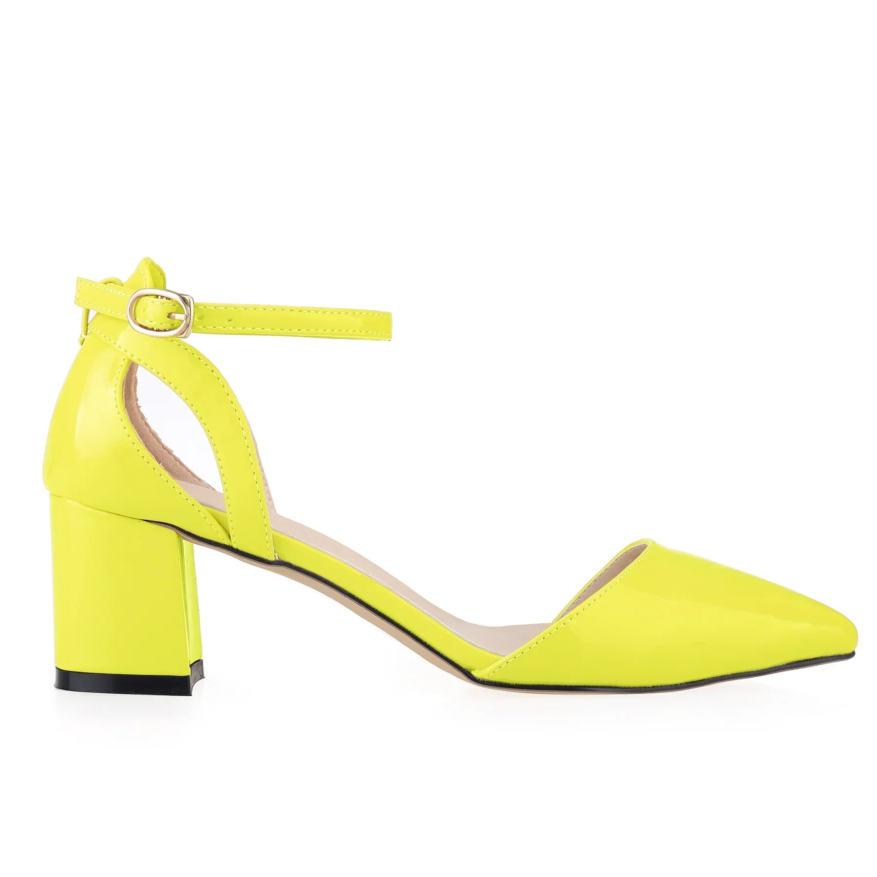 2026 Summer Women Sandals Sexy 5cm Single Work OL Thick High Heels Matte Pointed Toe Pumps Shollow Mouth Party Red Wedding Shoes 2026 Summer Women Sandals Sexy 5cm Single Work OL Thick High Heels Matte Pointed Toe Pumps Shollow Mouth Party Red Wedding Shoes