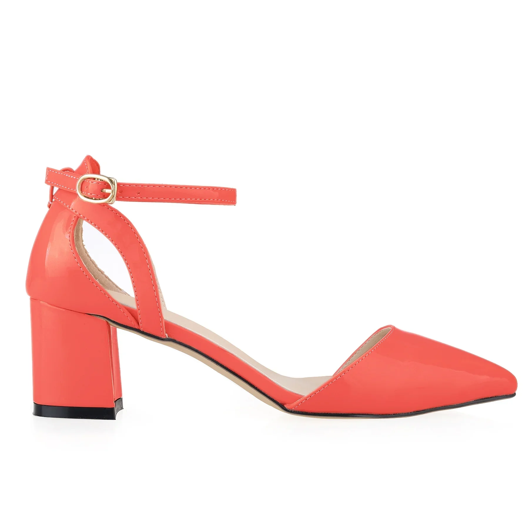 2026 Summer Women Sandals Sexy 5cm Single Work OL Thick High Heels Matte Pointed Toe Pumps Shollow Mouth Party Red Wedding Shoes 2026 Summer Women Sandals Sexy 5cm Single Work OL Thick High Heels Matte Pointed Toe Pumps Shollow Mouth Party Red Wedding Shoes