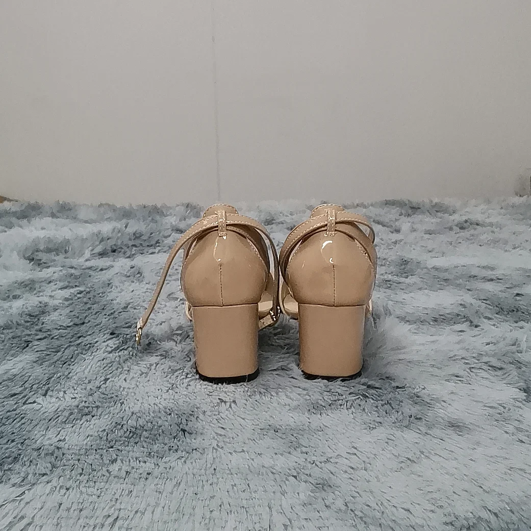 2026 Summer Women Sandals Sexy 5cm Single Work OL Thick High Heels Matte Pointed Toe Pumps Shollow Mouth Party Red Wedding Shoes 2026 Summer Women Sandals Sexy 5cm Single Work OL Thick High Heels Matte Pointed Toe Pumps Shollow Mouth Party Red Wedding Shoes