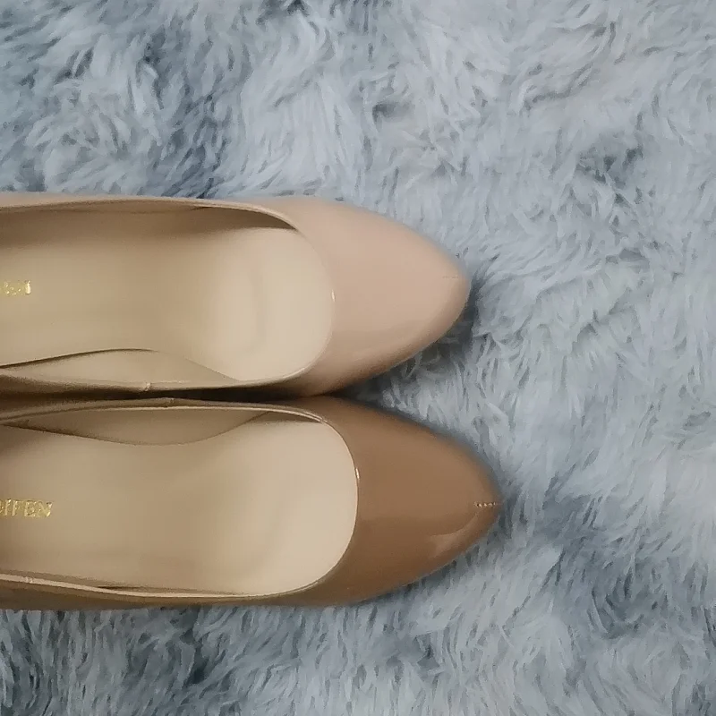 2026 New Women Pumps Autumn Round Toes High Heels Fashion Sexy 12cm Heel Banquet Platform Stilettos Wedding Prom Shoes Plus Size