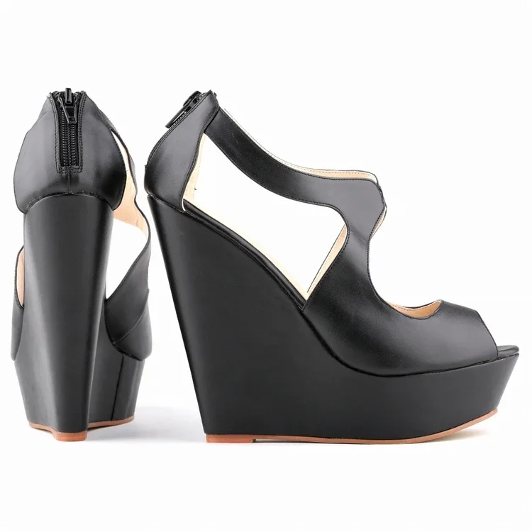 Women Wedges Sandals Summer Fashion Casual Open Toe Platform High Heels Gladiator Flip Flops Female Party Dress Wedding Shoes