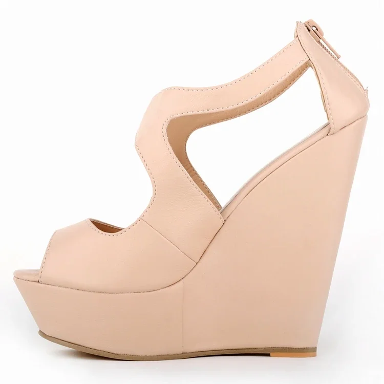 Women Wedges Sandals Summer Fashion Casual Open Toe Platform High Heels Gladiator Flip Flops Female Party Dress Wedding Shoes