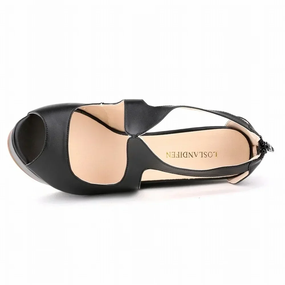 Women Wedges Sandals Summer Fashion Casual Open Toe Platform High Heels Gladiator Flip Flops Female Party Dress Wedding Shoes