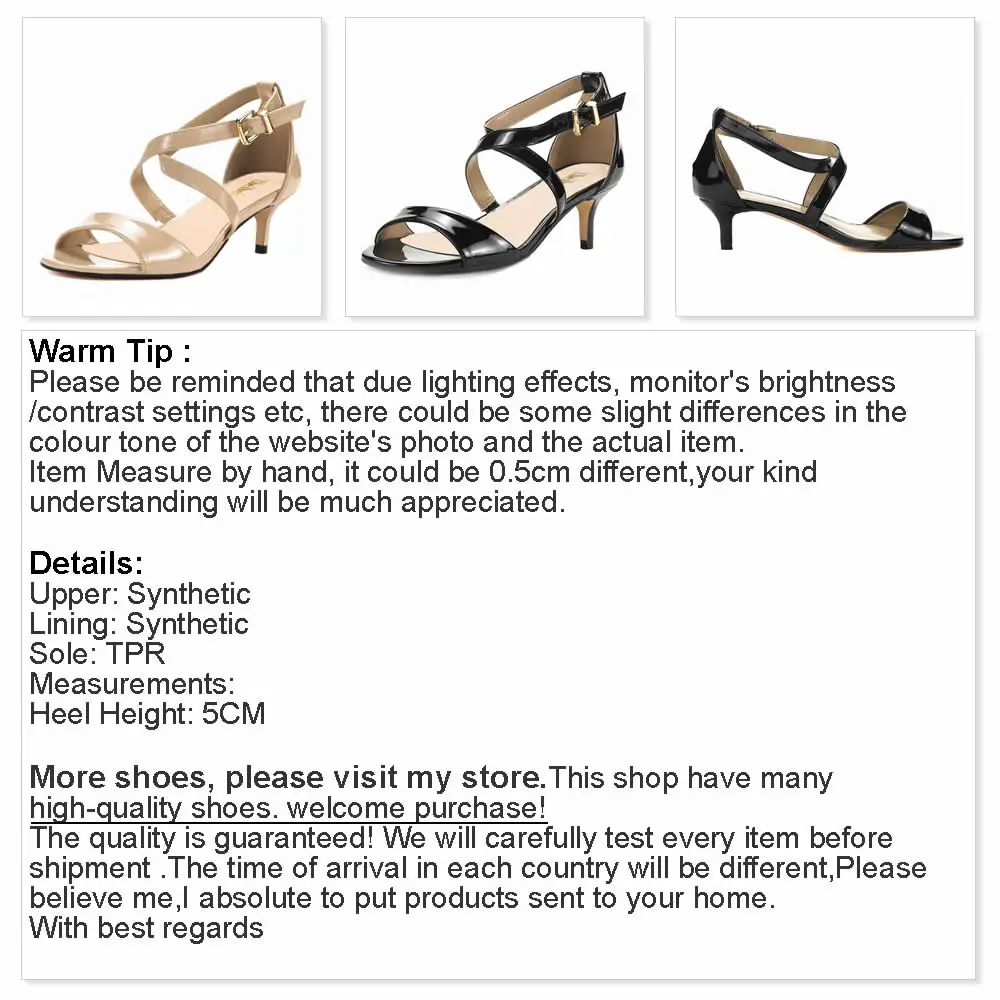 Women Sandals Pumps Sexy 5cm Thin High Heels Open Toe Summer Casual Buckle Strap Sandal Patent Leather Party Wedding Shoes