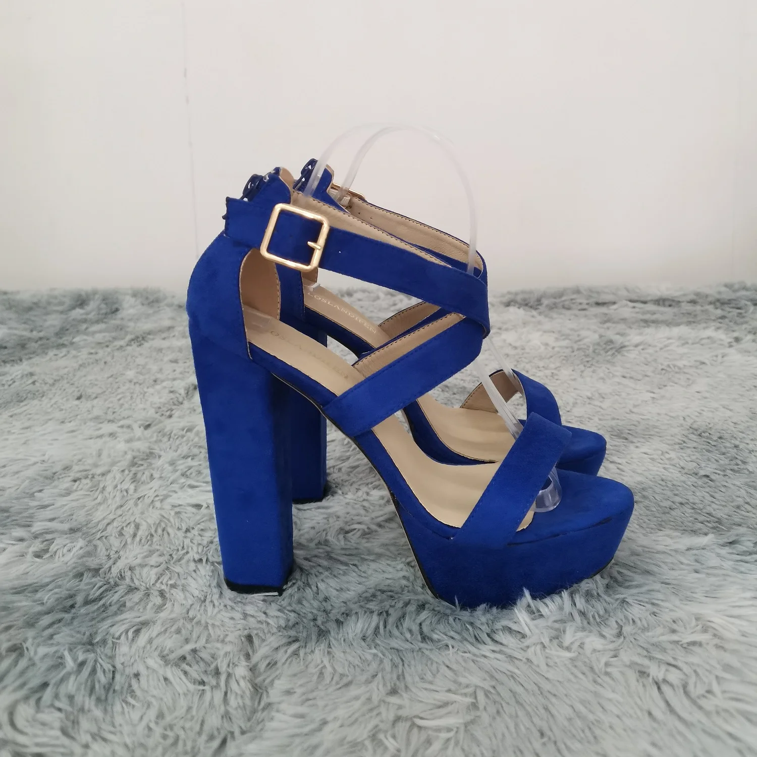 Women Sandals 2026 Summer Sexy 14cm Open Toe Thick High Heels Chunky Cross Strap Buckle Platform Pumps Dress Party Wedding Shoes Women Sandals 2026 Summer Sexy 14cm Open Toe Thick High Heels Chunky Cross Strap Buckle Platform Pumps Dress Party Wedding Shoes