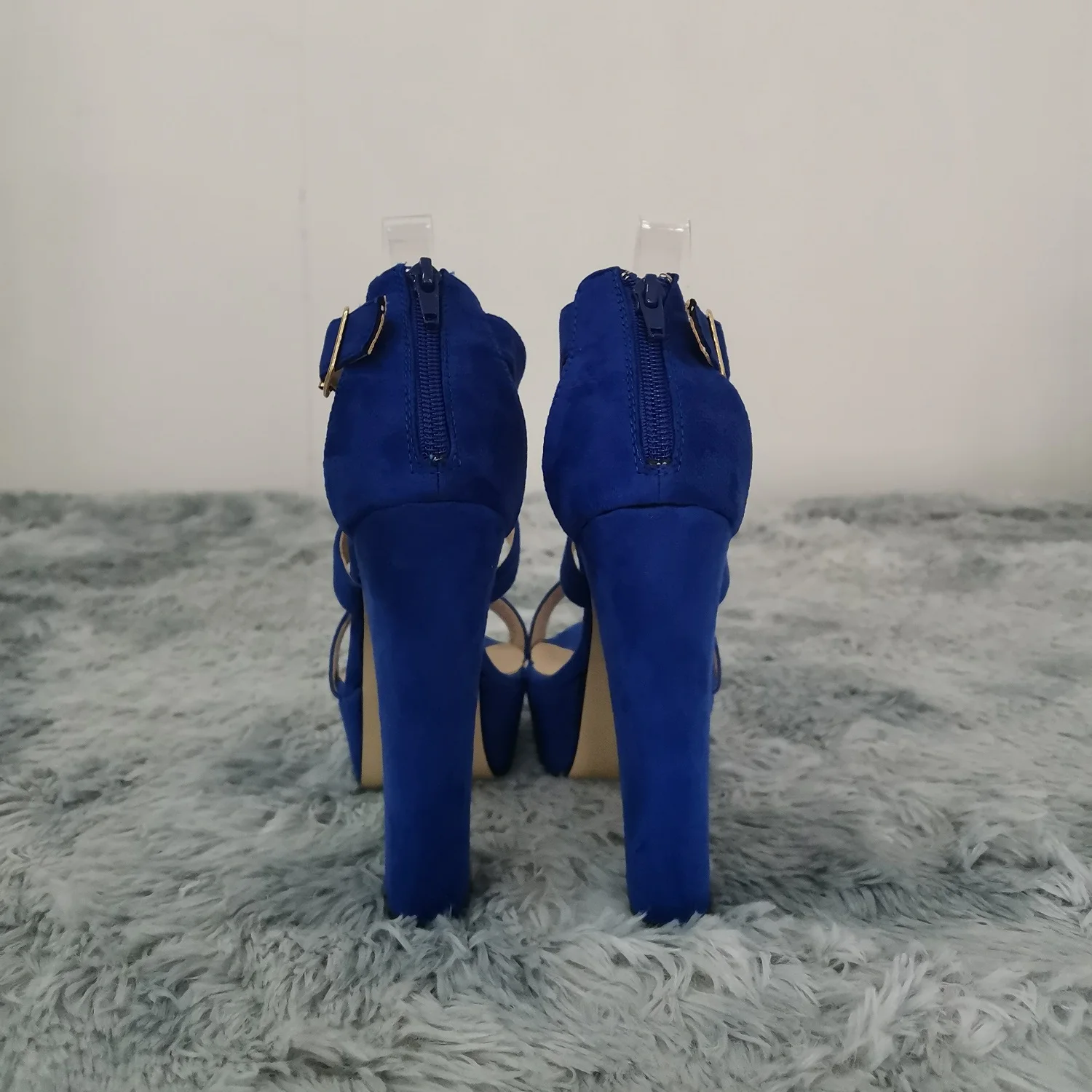 Women Sandals 2026 Summer Sexy 14cm Open Toe Thick High Heels Chunky Cross Strap Buckle Platform Pumps Dress Party Wedding Shoes Women Sandals 2026 Summer Sexy 14cm Open Toe Thick High Heels Chunky Cross Strap Buckle Platform Pumps Dress Party Wedding Shoes