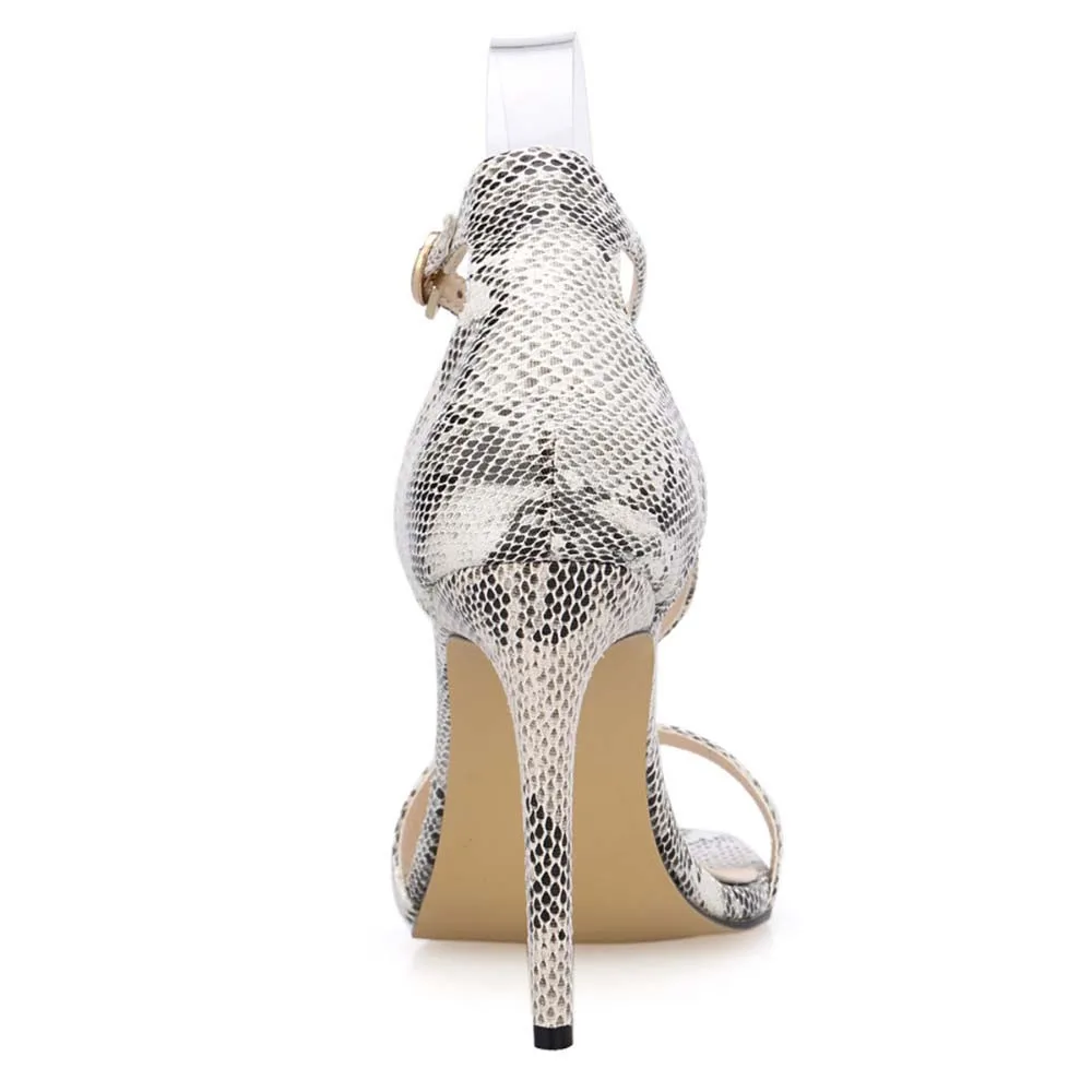 2026 New Women Sandals Sexy Open Toe Ankle Straps High Heels Stilettos Suede Wedding Shoes 11CM Thin  Sandalias 102-8VE