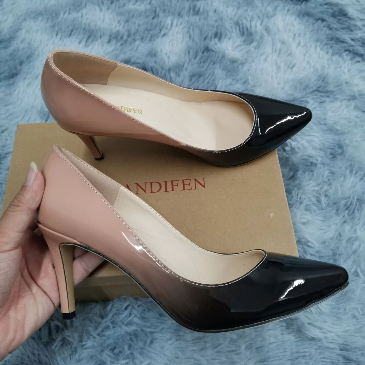 13 Style 2026 New Classic Sexy Pointed Toe 9cm mid High Heels Women Pumps Faux Suede Black red Office Party Wedding Shoes Plus